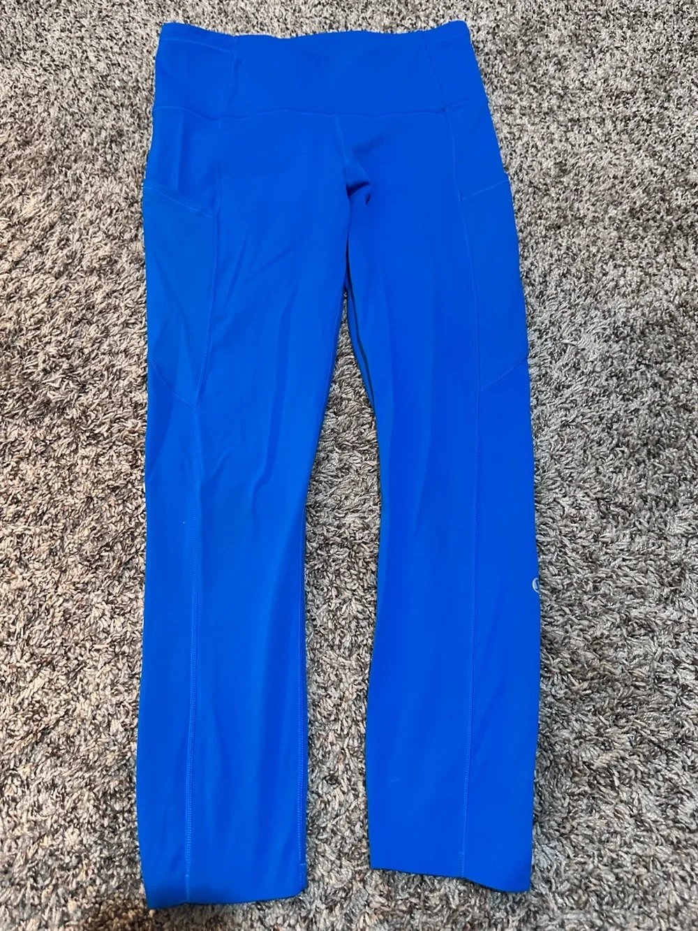 lululemon athletica size 6 Hawaiian blue Instill 21” leggings